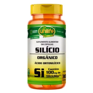 Silício Orgânico SiliciuMax 420mg 30 Cápsulas Vegano - Unilife