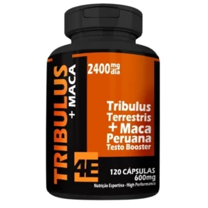 Tribulus + Maca Peruana+testo Booster (po) 120 Cápsulas 600mg - 4 Elementos