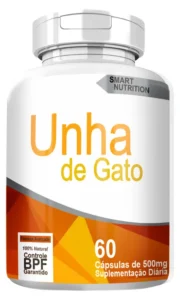 Unha de Gato 60 Cápsulas 500mg - 4 Elementos
