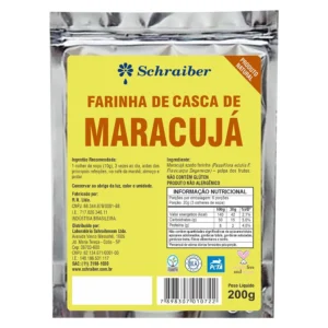 Farinha de Casca de Maracujá 200g - Schraiber