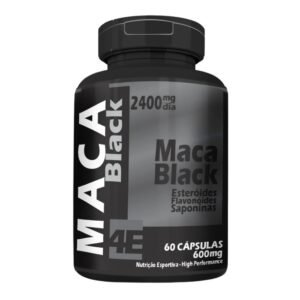 Maca Peruana Black 60 Cápsulas - 4 Elementos