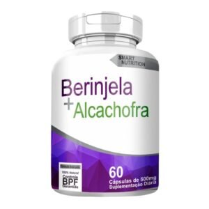 Berinjela com Alcachofra 60 Cápsulas 500mg - 4 Elementos
