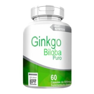 Ginkgo Biloba Extrato Seco 500mg 60 Cápsulas - 4 Elementos