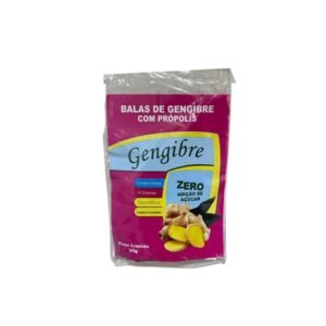 Bala de Gengibre Zero Açúcar com Própolis 25GR - AmaTuVida