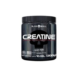 Creatina 100% Pura 300g - Black Skull