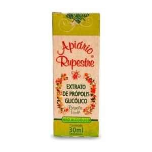 Extrato de Própolis Glicólico 30ml - Apiário Rupreste