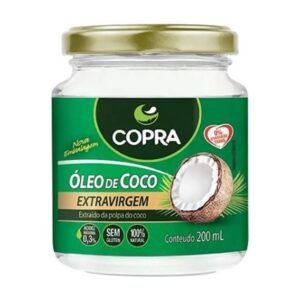 Óleo de Coco Extra Virgem 200ml Prensado a Frio - Copra