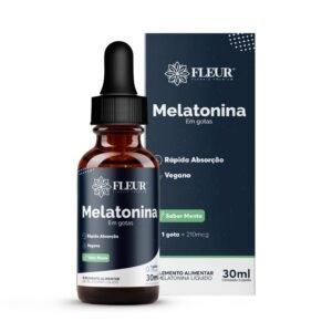 MELATONINA 210MCG/GOTA 30ML SABOR MENTA - Fleur