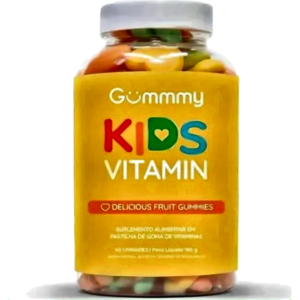 Gummy Kids Multivitamínico Infantil Sabor Frutas - Pote com 60 Gomas