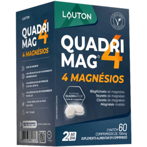 Quadri Magnésio 4 60 capsulas - Lauton