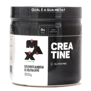 Creatina 100% 300g - Pote - Max Titanium