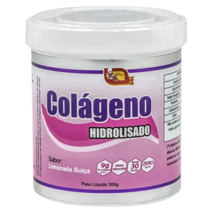 Colágeno Hidrolisado Sabor Limonada Suíça 300g - Mosteiro Devakan