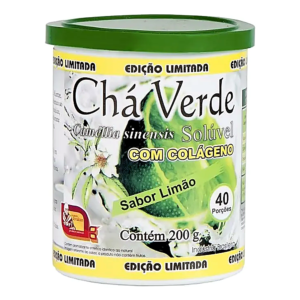 Chá Verde + Colágeno Sabor Limão 200g - Mosteiro Devakan