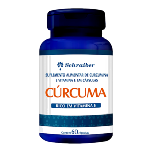 Cúrcuma Cápsulas 60 Cápsulas - Schraiber