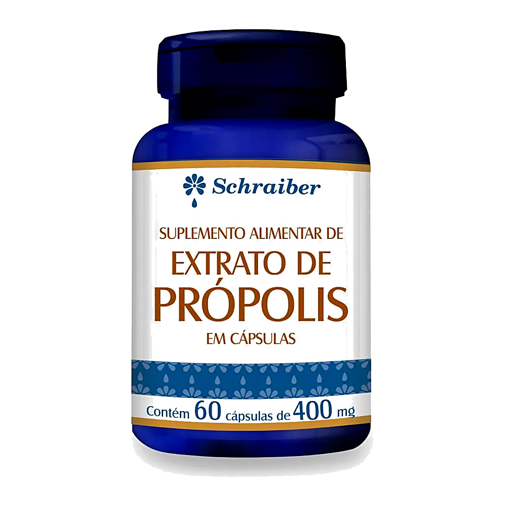 Própolis Cápsulas 60CAPS - Schraiber