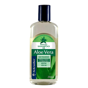Shampoo de Aloe Vera vegana 250ml - Schraiber