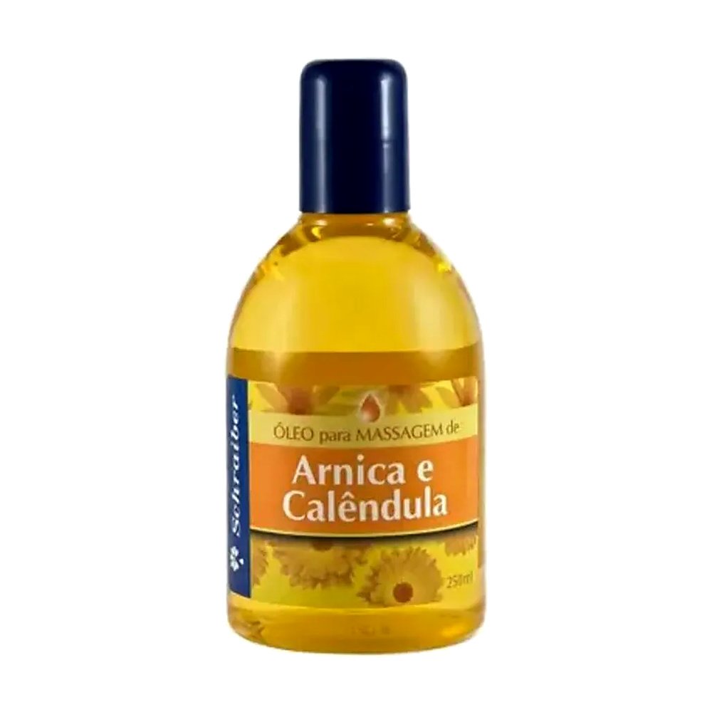 Óleo de Massagem Arnica e Calêndula 250ml - Schraiber