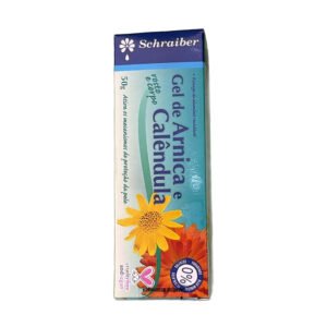 Gel de Arnica e Calêndula Vegano 50g - Schraiber