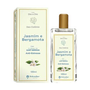 Deo Colônia Jasmim e Bergamota Anti Stress Vegana 100ml - Schraiber