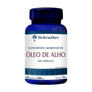 Óleo de Alho 60 Cápsulas - Schraiber