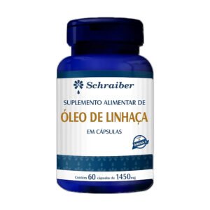 Óleo de Linhaça 60 Cápsulas  - Schraiber