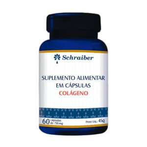 Colágeno em Cápsulas 60 Cápsulas  - Schraiber
