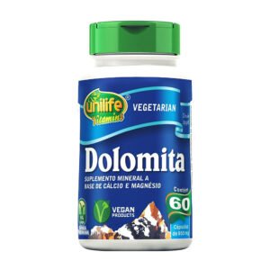 Dolomita cálcio e magnésio 60 caps - Unilife