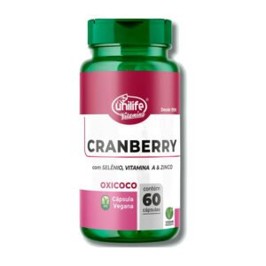Cranberry com Zinco Selênio e Vitamina A 60 Cápsulas  - Unilife