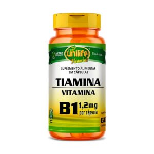 Vitamina b1 Tiamina 60 caps - Unilife