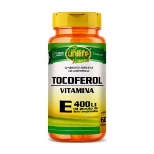 Vitamina E Tocoferol 60 Cápsulas - Unilife