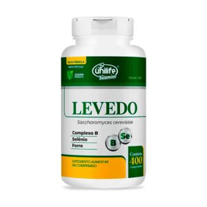 Levedo de Cerveja Complexo B 400 Cápsulas - Unilife