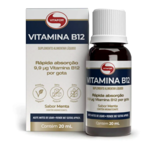 Vitamina B12 sabor menta 20 ml - Vitafor