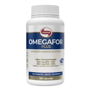 Omegafor Plus  120 Cápsulas - Vitafor