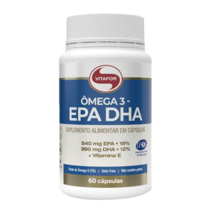 Ômega 3 EPA e DHA  60 Cápsulas - Vitafor