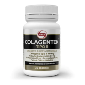 Colagentek Colágeno Tipo II 30 Cápsulas - Vitafor
