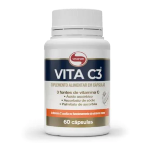 Vita C3 Tripla Fonte de Vitamina C 60 Cápsulas - Vitafor