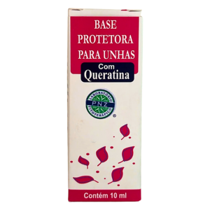 Base Protetora para Unhas Fracas com Queratina 10ml - Panizza
