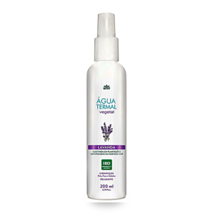 Água Termal Vegetal Lavanda 200ml - WNF