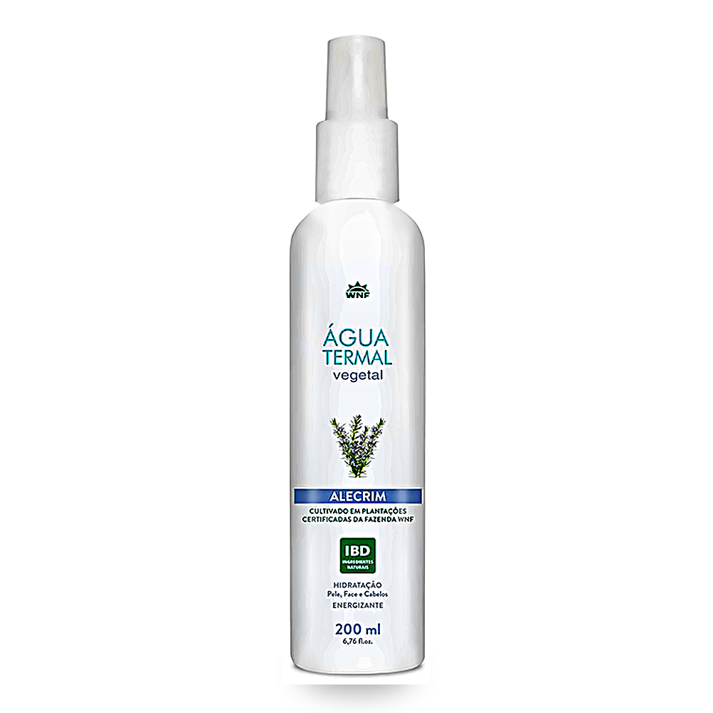 Água Termal Vegetal Alecrim 200ml - WNF