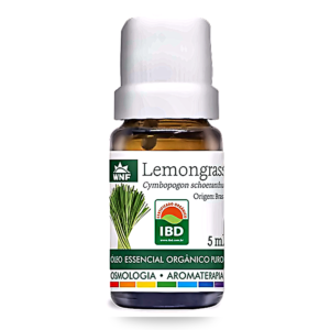 Óleo Essencial Lemongrass 5ml organico  - WNF
