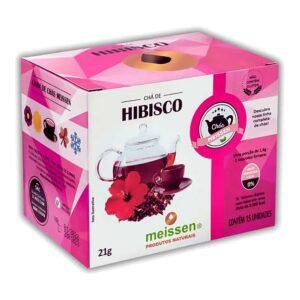 Chá de Hibisco 15 Sachês - Meissen