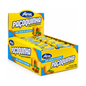 Paçoquinha zero açúcar 20g - Airon