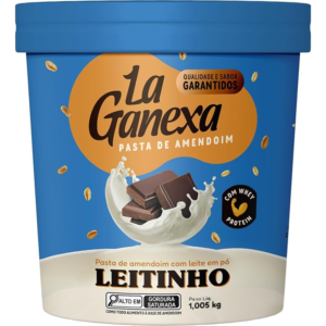 Pasta de Amendoim Leitinho 450g - La Ganexa