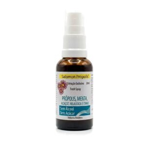 Própolis Spray Menta, Alcaçuz, Melaleuca e Cravo 30ml - Salomon
