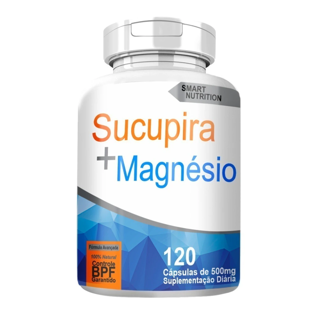 Sucupira + Magnésio 120 Cápsulas 500mg - 4 Elementos