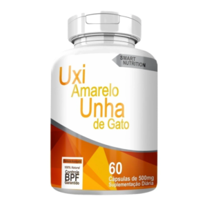 Uxi Amarelo + Unha de Gato 60 Cápsulas 500mg - 4 Elementos
