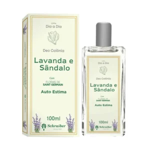 Deo Colônia Lavanda e Sândalo Autoestima Vegana 100ml - Schraiber