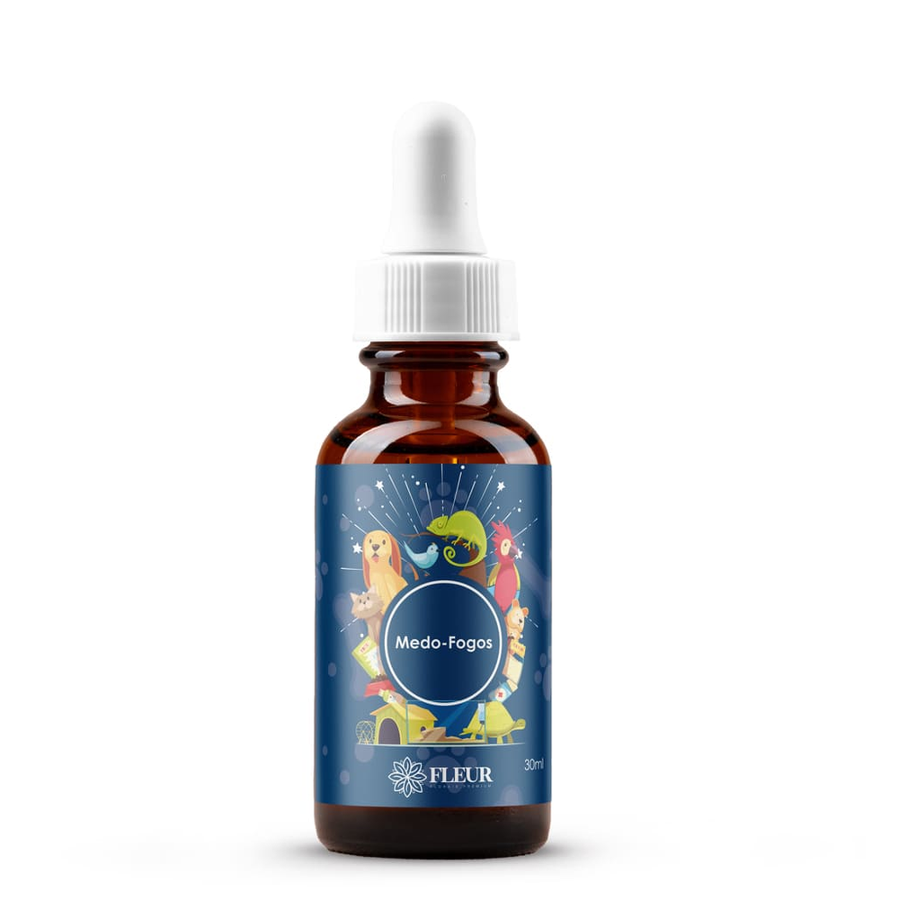 FLORAL DE BACH PET MEDO-FOGOS 30ML - Fleur - Imagem 2