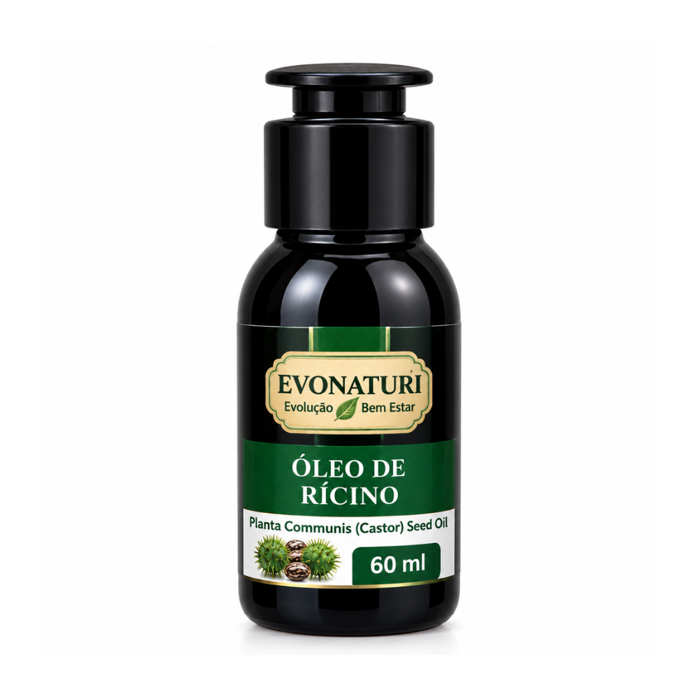 Óleo de Rícino 60 Ml - Evonaturi