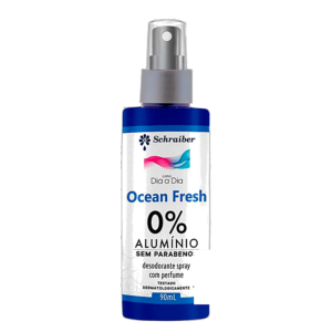 Desodorante Spray Ocean Fresh com Perfume Vegano 90ml - Schraiber